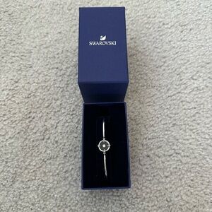 Swarovski Silver Heart Charm Bracelet